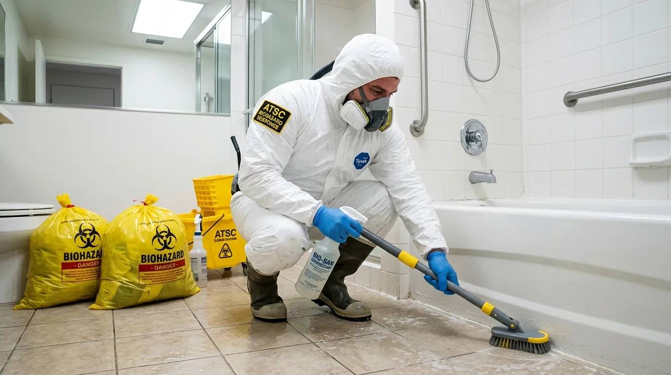 Decontamination equipment deployed for Blood Cleanup in View Park-Windsor Hills